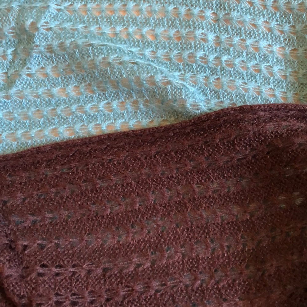 Two-Tone Infinity Scarf - Picture 4 of 4